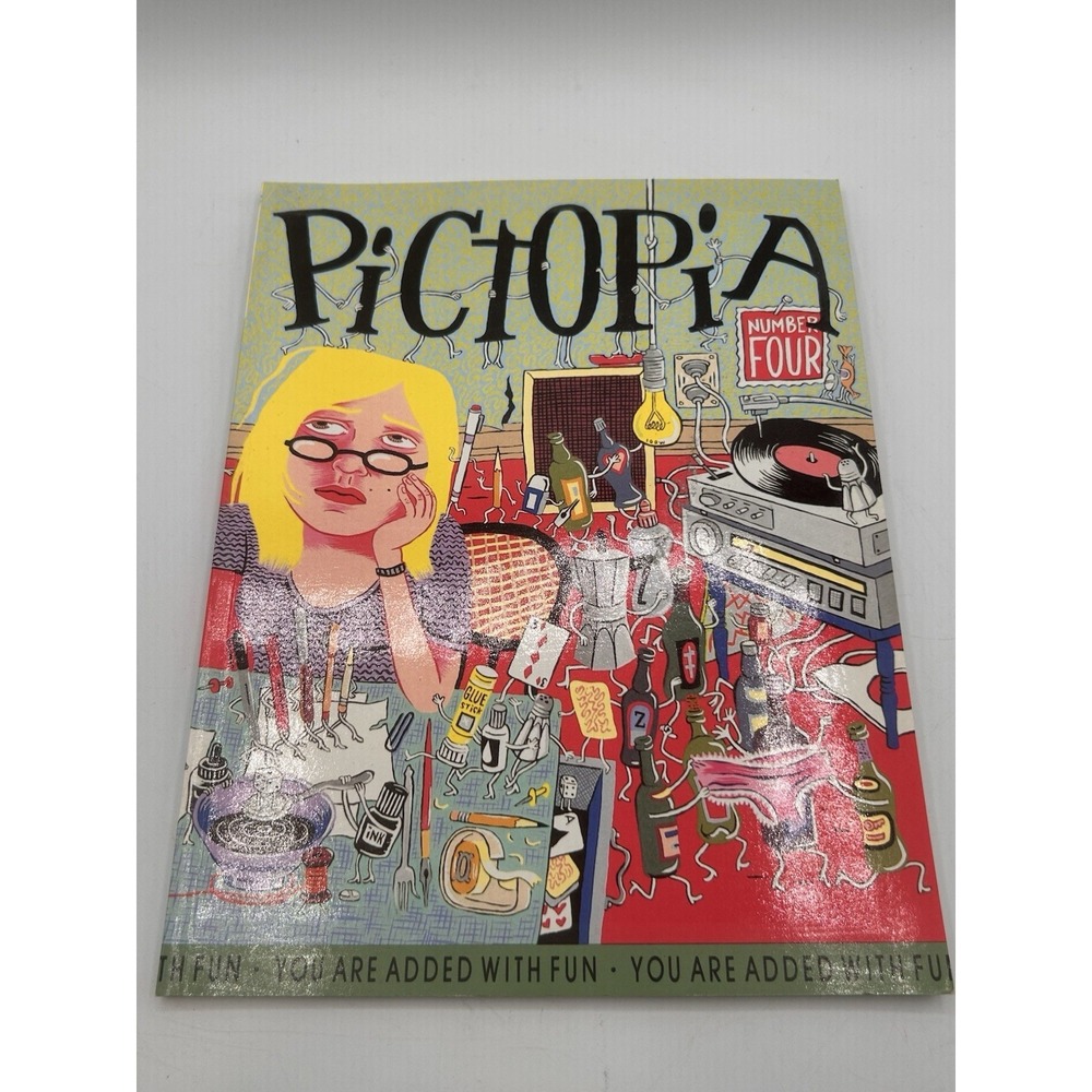 PICTOPIA #4- Julie Doucet*Bill Griffith*Dave Cooper*Jacques Tardi*Aline Kominsky